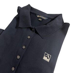 Brooks Brothers Women’s Pima Cotton Pique Polo Navy Blue Size Large